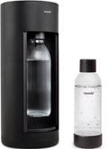 Mysoda glassy black - bruiswatertoestel gemaakt van ecologisch biocomposiet aluminium - incl 2 flessen