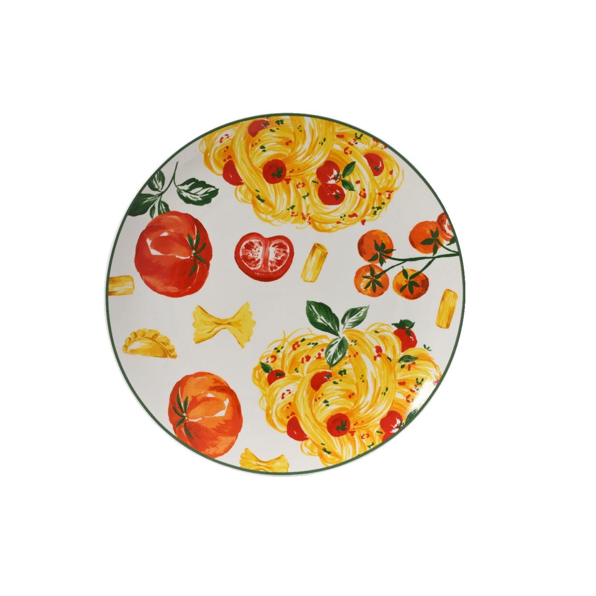 Decoris dinerbord italië porselein ø26,9xh2,7cm