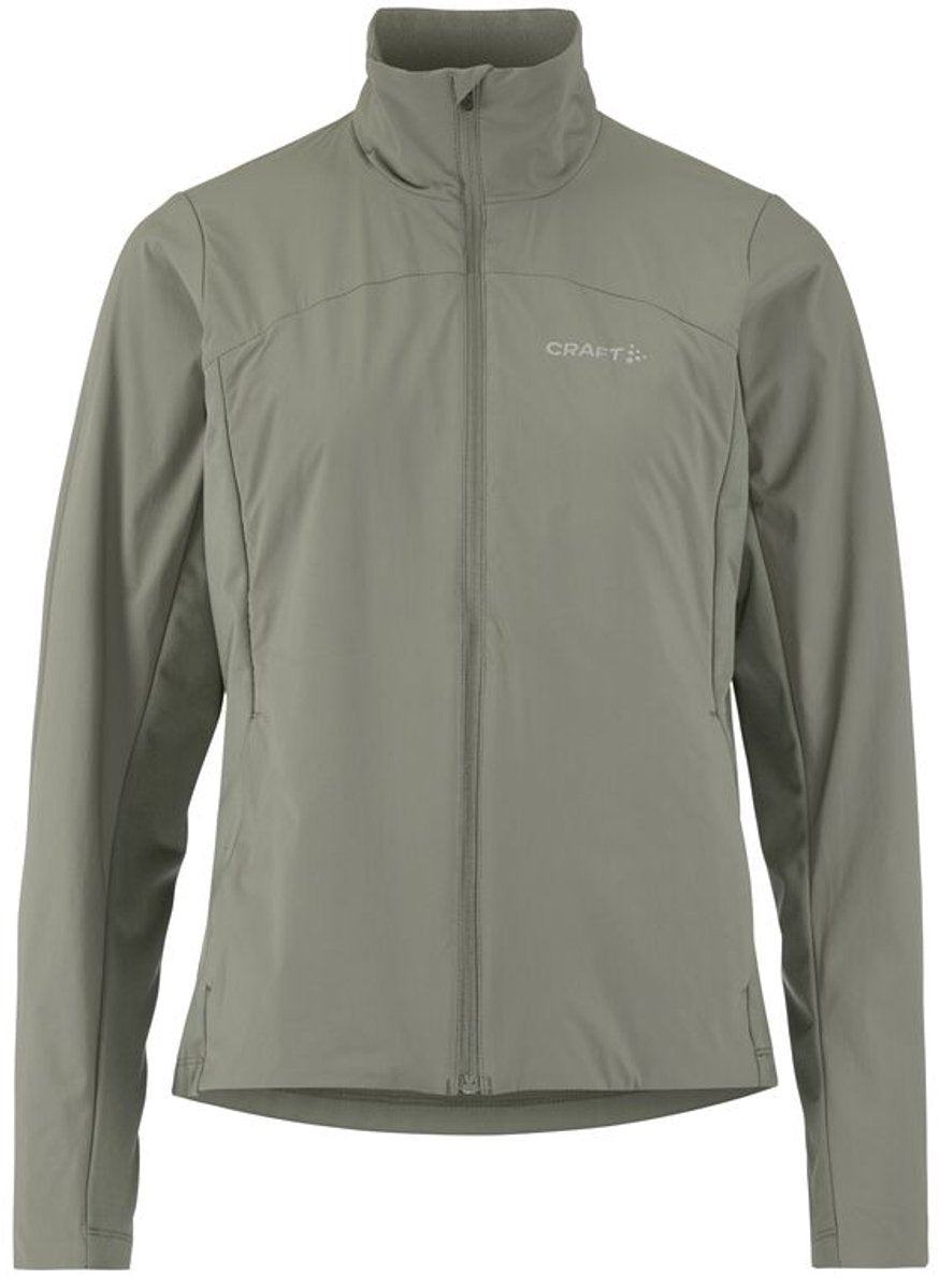 Craft adv essence warm jkt 2 w dames sportvest - leaf s