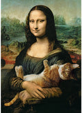 Trefl mona lisa met kat puzzel - 500 stukjes