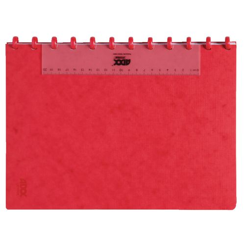Schrift adoc papier 90g m2 21x29,7cm geruit 4x8mm inbindsysteem 144blz 72vel