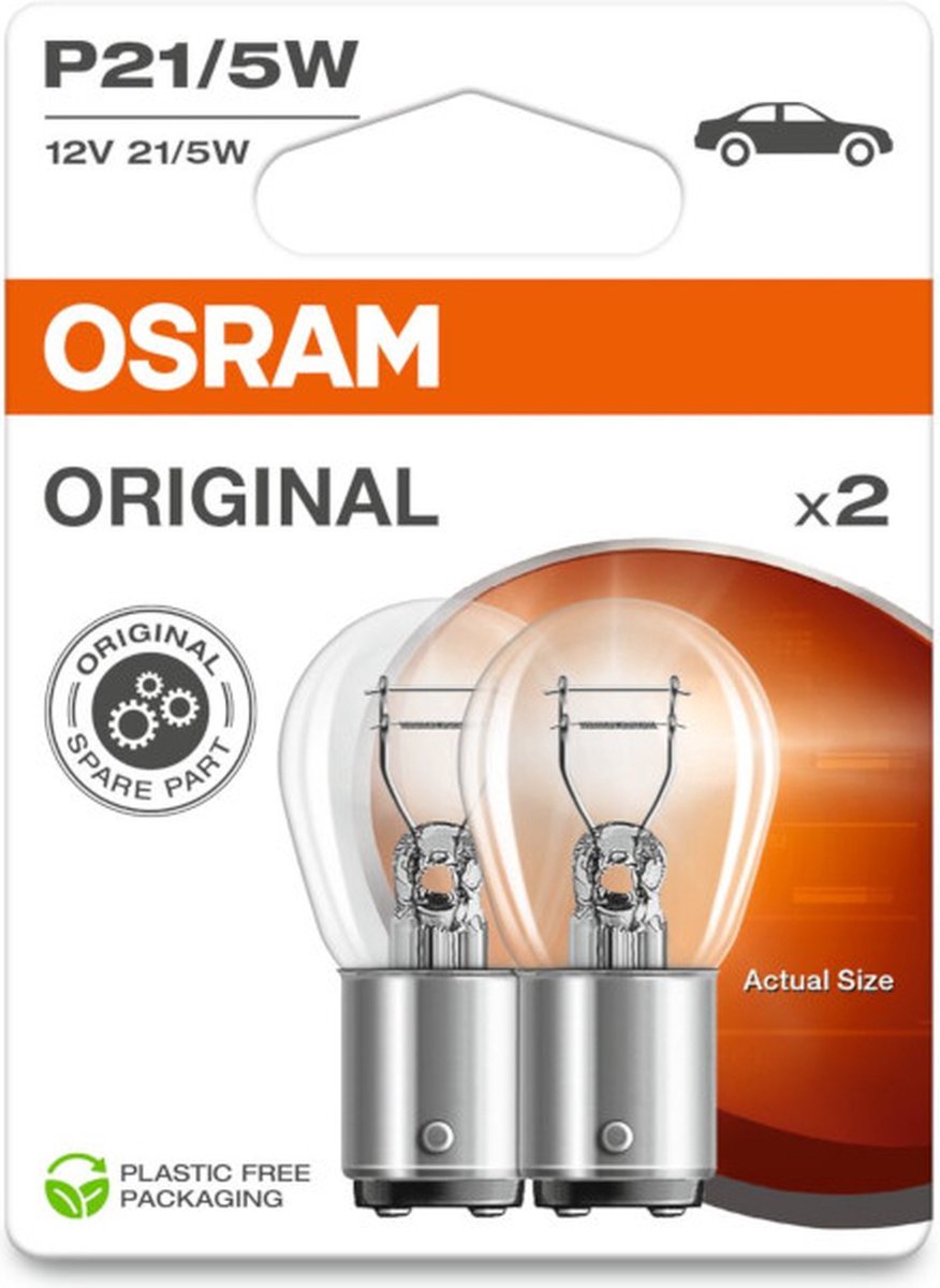 Osram signaallamp p21 5w – bay15d (12v)