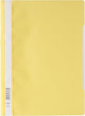 Durable snelhechtmap ft a4 geel 25 stuks