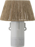 Bloomingville - rama tafellamp - wit - aardewerk