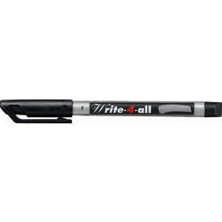 STABILO write-4-all – Permanentmarker – fein – schwarz