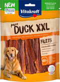 Vitakraft pure duck xxl - eendenvleesstrips - 250 gram