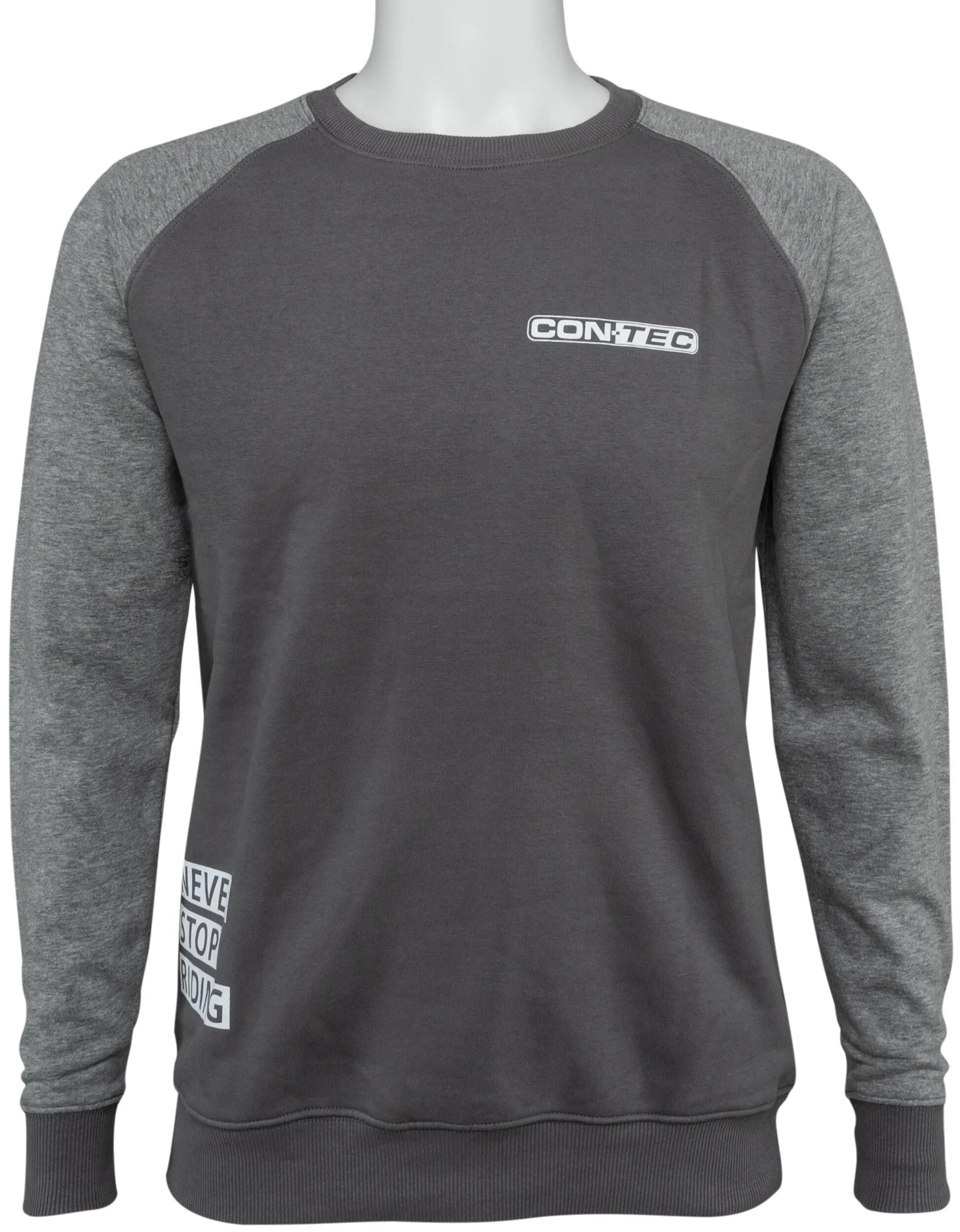 Contec sweatshirt never stop riding ct swaetshirt never stop riding size m