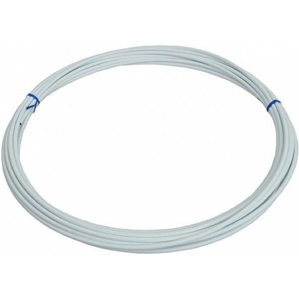 Elvedes Bremszugaußenhülle mit Teflonbeschichtung ø5,0 mm 10 Meter - weiß (Rolle)