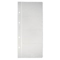 Visitekaarthoesjes visifix durable 2387 57x90mm transparant polypropyleen