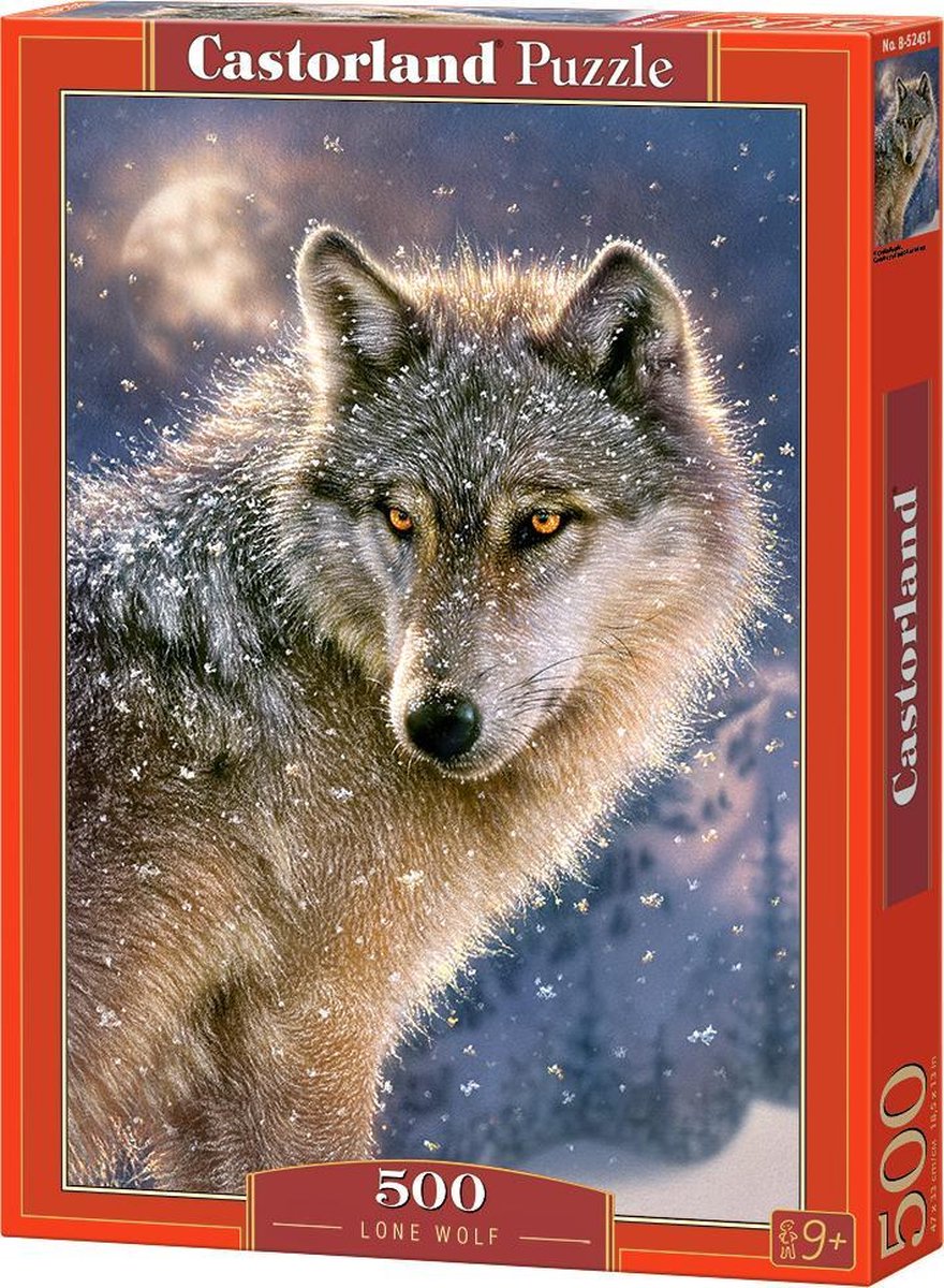Selecta Castorland Legpuzzel Lone Wolf, 500st.