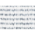 Wicotex vliegengordijn charlotte 100x240cm grijs 100% pvc