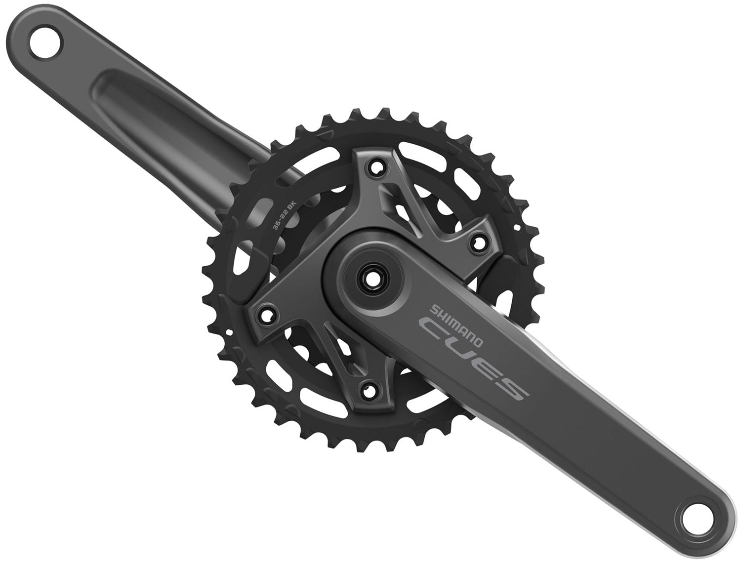 Shimano kettenradgarnitur cues fc-u6000-2 crankset shim.cues fc-u6000-2 36 22t 175mm