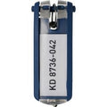 Sleutellabel durable blauw 6 stuks