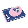 Gekleurd papier clairefontaine a4 80 g m² lichtmagenta 500 vellen