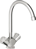 Grohe costa-l keukenkraan - hoge uitloop - chroom