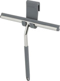 Sealskin urban deluxe - douchewisser - raamwisser - inclusief flexibele glashaak en schroefhaak - rvs gepolijst