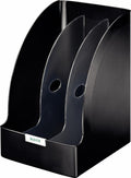 Leitz plus jumbo tijdschriftencassette - zwart