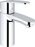 Grohe eurostyle cosmopolitan wastafelkraan - standaard uitloop - chroom - waterbesparend