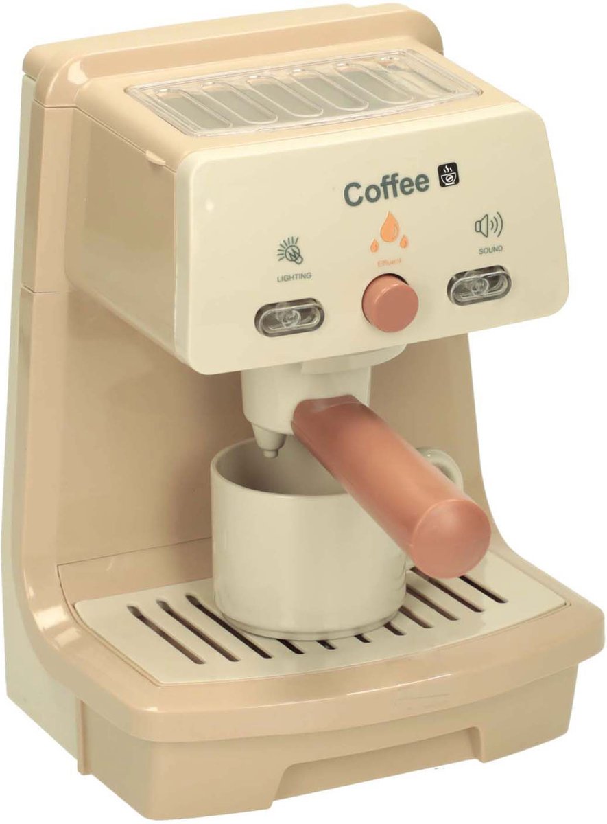Lobbes Kaffeemaschine mit Licht und Ton