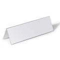 Abi tafelnaambord durable 8052 pvc 297x105mm dubbelzijdig beschrijfbaar