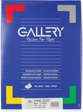 Gallery a zelfklevende etiketten 70x25.4mm wit, 3300 etiketten