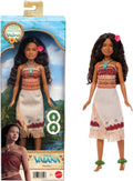 Disney vaiana pop met outfit die aan en uit kan en 5 accessoires - geïnspireerd op live-actionfilm