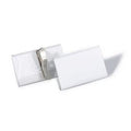 Badge durable 8110-19 transparant 25 stuks 4 x 7,4 cm