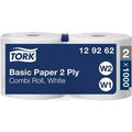 Poetspapier tork w1 w2 2-laags wit