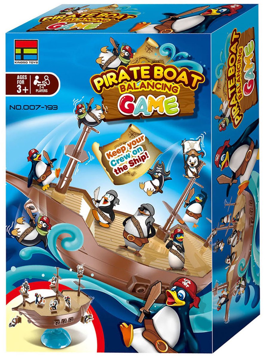 Piratenschiff-Balance-Spiel
