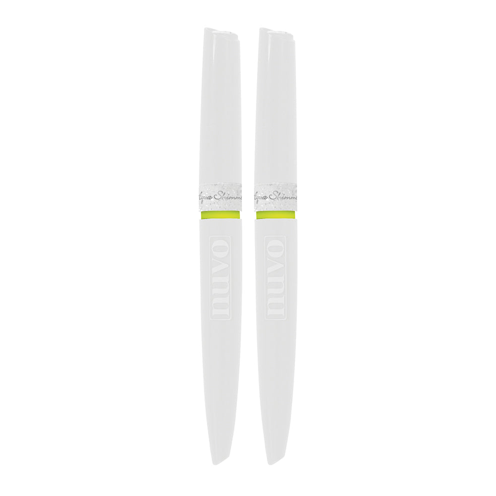 Nuvo by tonic studios nuvo • aqua shimmer glitter brush tip clear