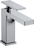 Hansgrohe tecturis e - wastafelkraan - ééngreeps bediening - coolstart energiebesparend - met trekwaste - 110mm maat - chroom