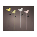 Lumineo solar steeklamp vogel metaal 13,5x7x80cm