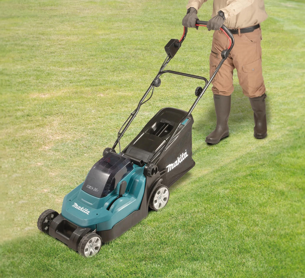 Makita rasenmäher dlm382 cordless lawn mower 38 cm dlm382pm2