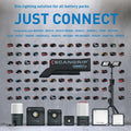 Scangrip adapter connector adapter 18v battery bosch f.work lights