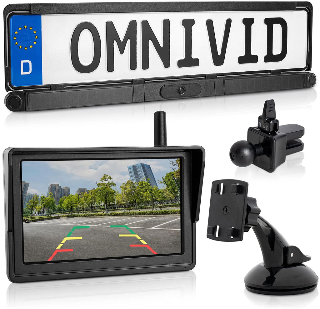 Omnivid einparkhilfe solar6 reversing video system solar 6