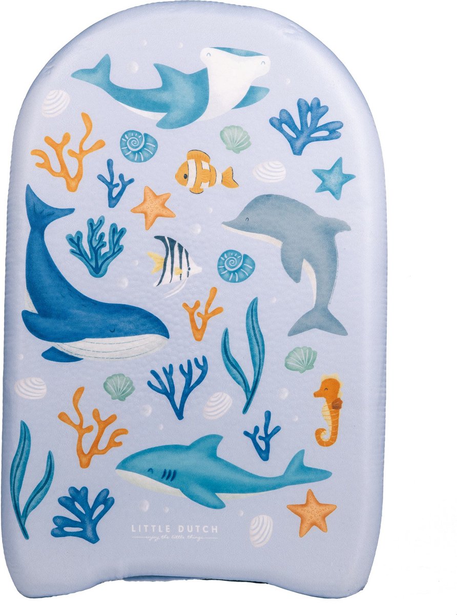 Rubo toys little dutch ocean dreams kickboard blauw