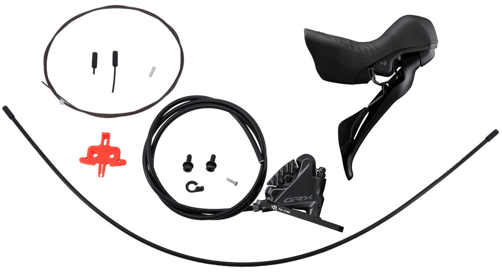 Shimano grx st-rx610+br-rx400 2-speed disc brake front