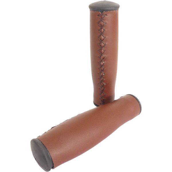 Edge City Ledergriffset – 135 × 135 mm – Dunkelbraun