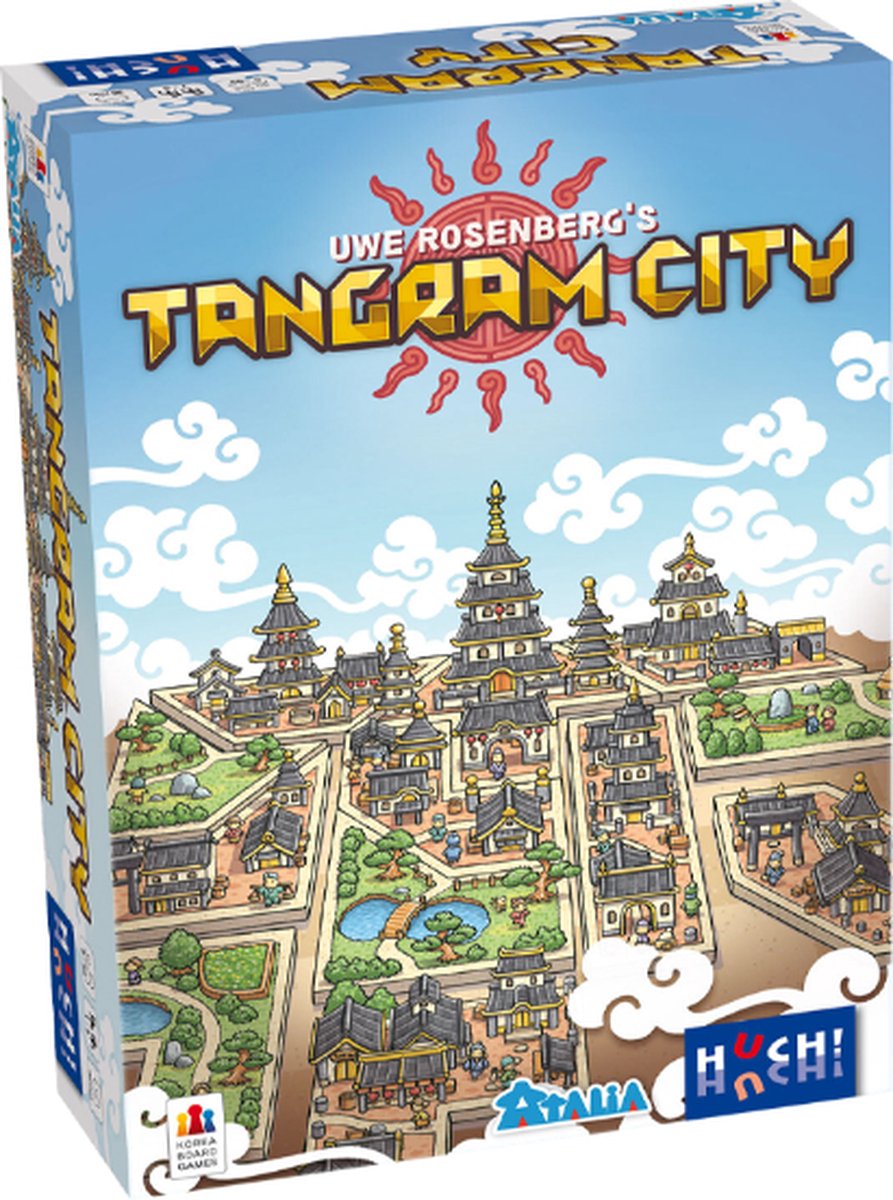 Geronimo games tangram city (nl du fr) - - vanaf 8 jaar oud - van 1 tot 5 spelers