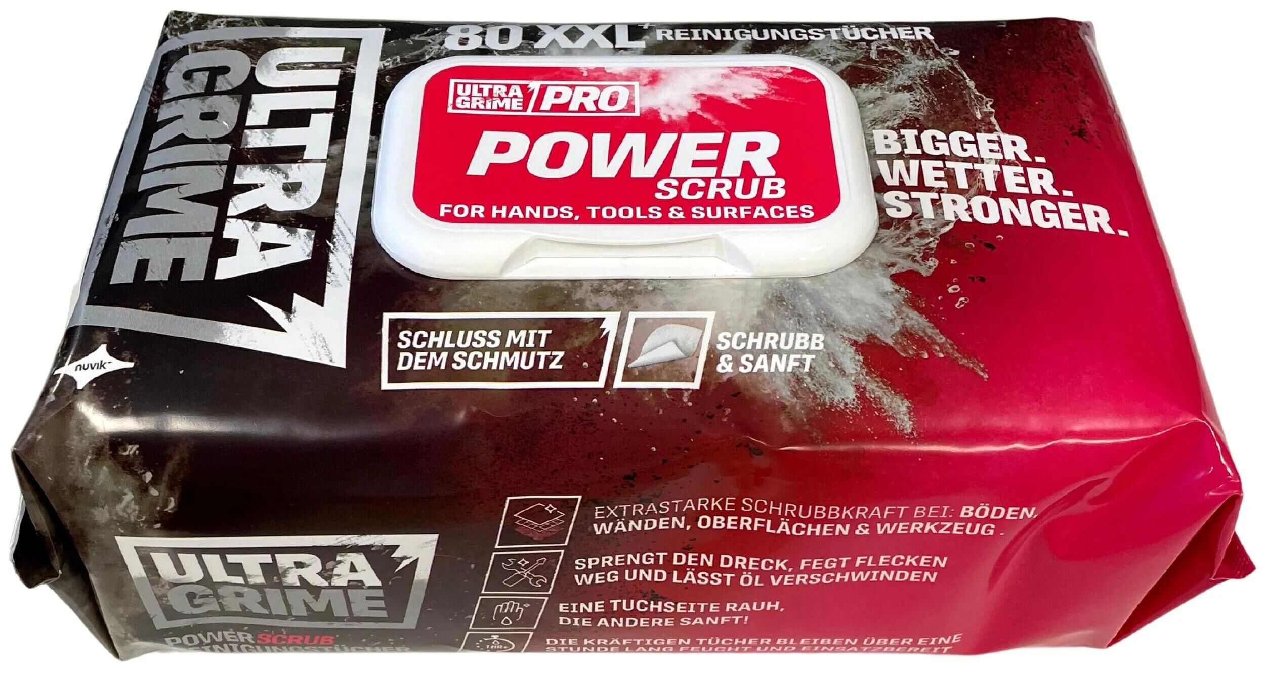 Ultragrime reinigungstuch pro scheuertuch power scrubbing cloth ult grime pro, 1pk. a 80pcs.