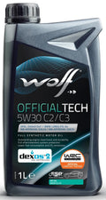 Wolf motoröl officialtech c2 c3 motoroil 5w30 1l officialtech c2 c3