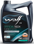 Wolf motoröl officialtech c2 c3 motoroil 5w30 5l officialtech c2 c3