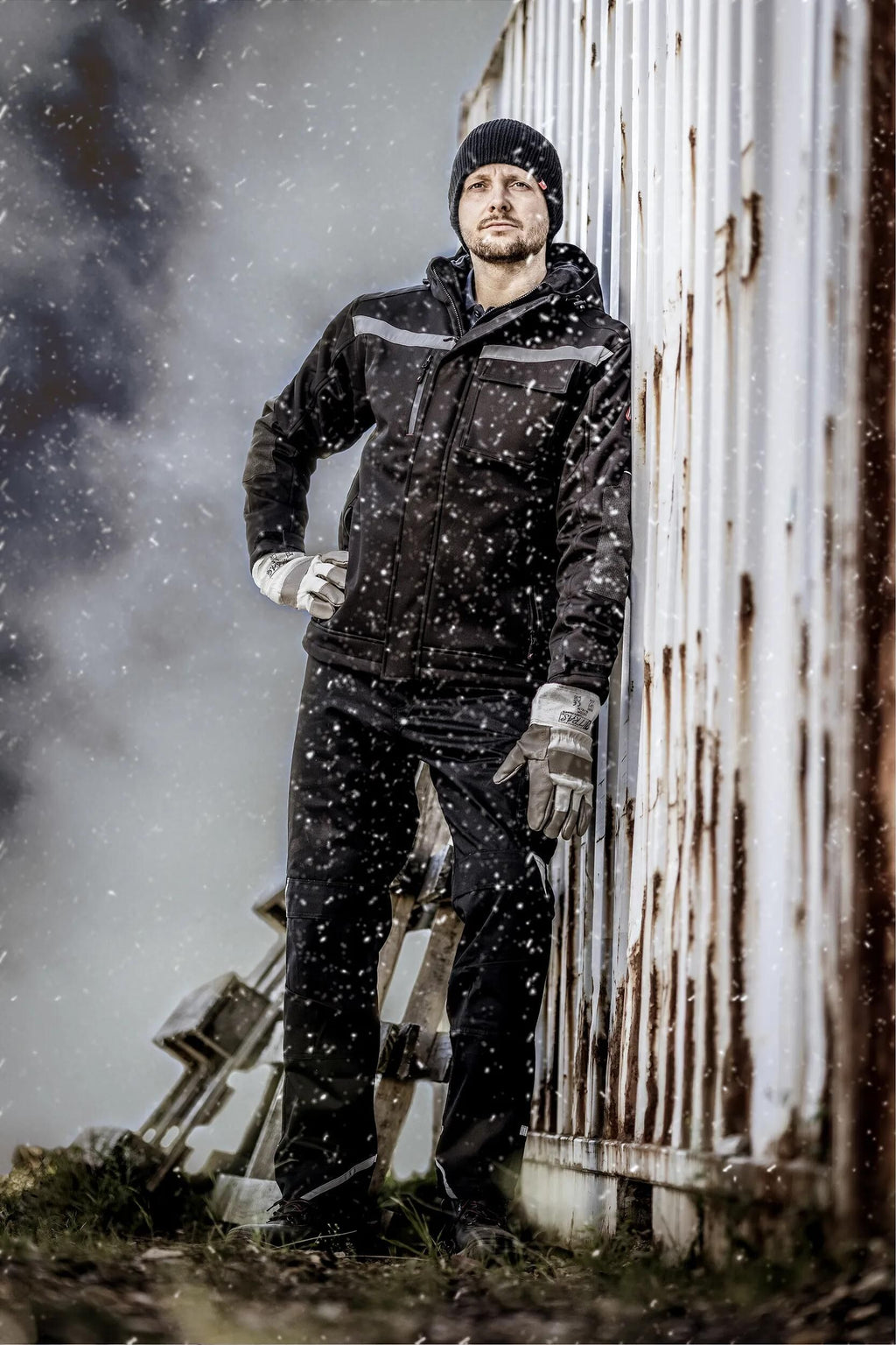Nitras safety softshelljacke motion tex plus winter softshellj. gr. m nitras motion tex plus
