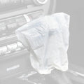 Serwo automotive schaltknaufschoner gear knob cover 500st. white serwo