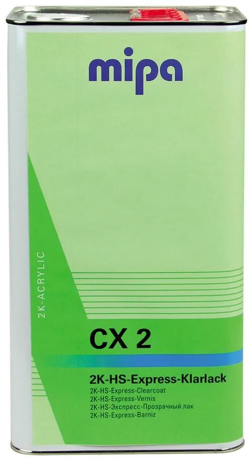 Mipa klarlack cx 2 2k express clear paint cx 5l