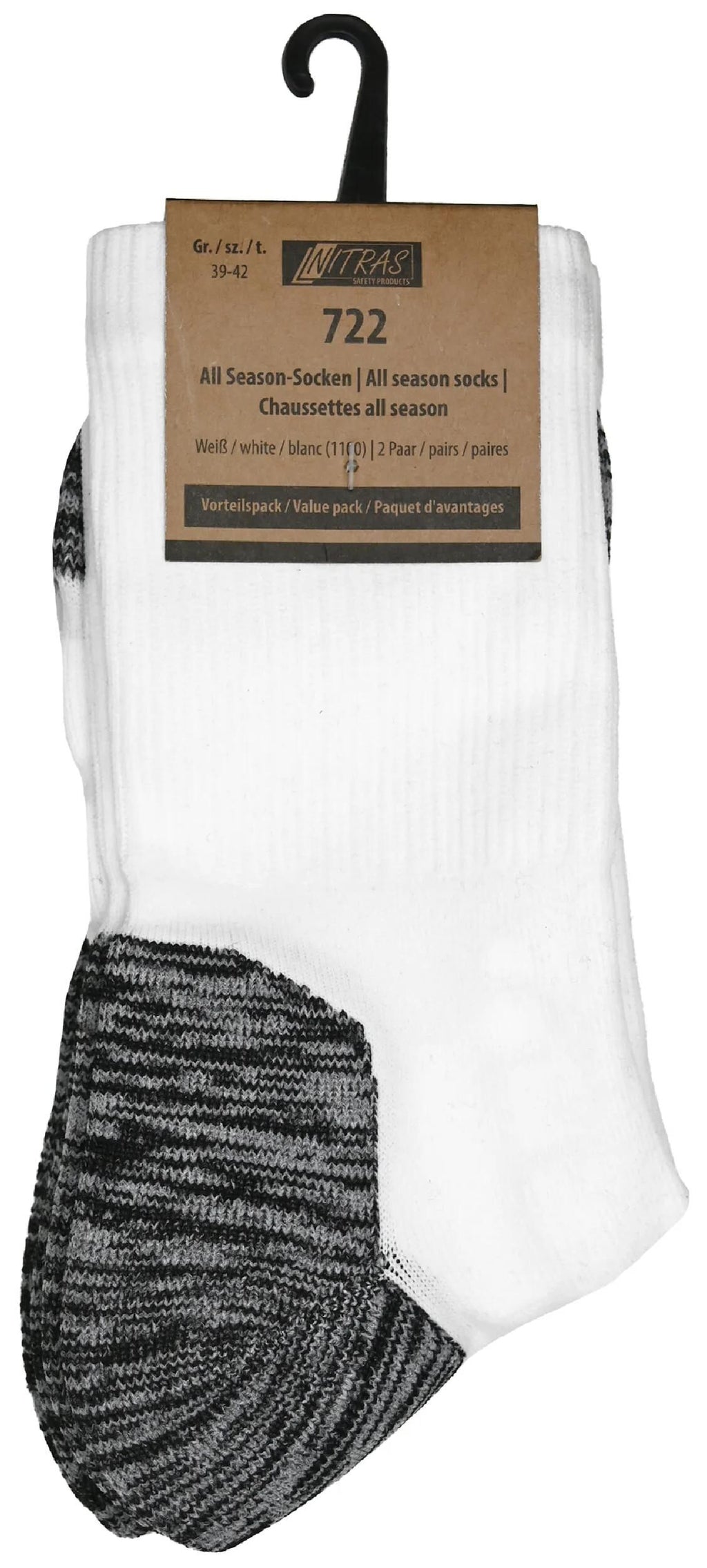 Nitras safety socken all season alls. socks we gr. 35-38 nitras 1pk with 2 pairs