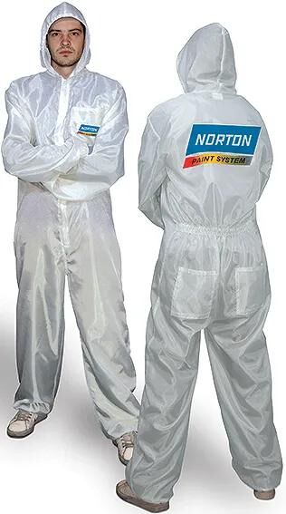 Norton lackieroverall paint suit size xl 8976