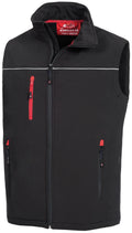 Nitras safety softshellweste motion tex light softshell vest gr. xl motion tex light black