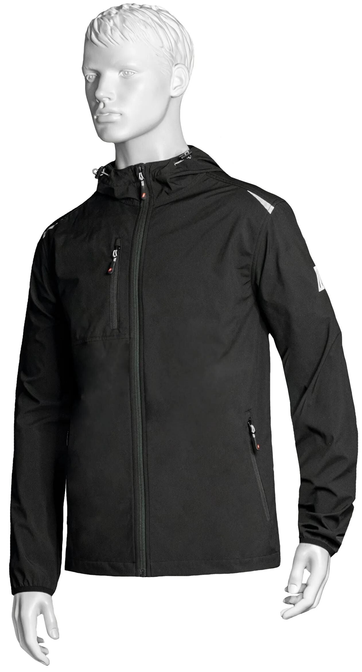 Nitras safety windbreakerjacke motion tex light jacket black gr.l motion tex light