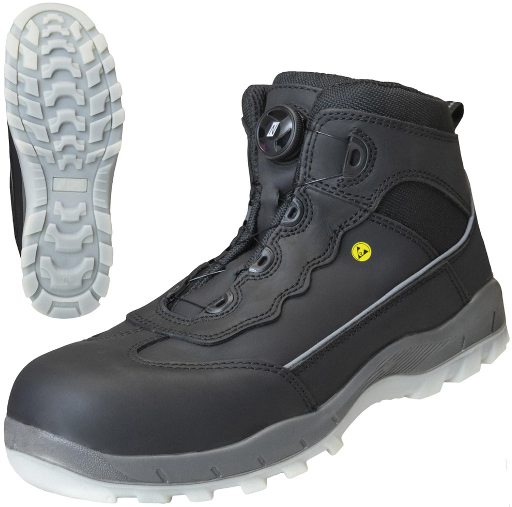 Nitras safety stiefel sport step mid fit safety boots gr. 44 sport step mid fit